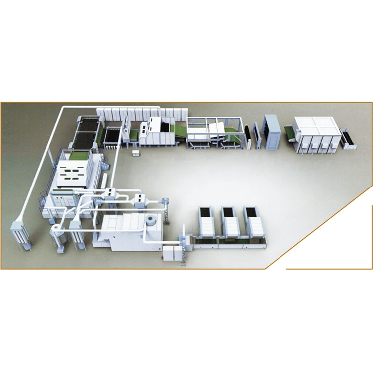 High Quality Hot seller JINGWEI Brand  Spunlace Nonwoven Production Machine Line