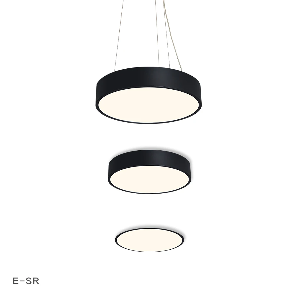 ECOJAS ETL Certification Round ceiling Indoor Decorative 30W40W50W60W72W92W office light led Library