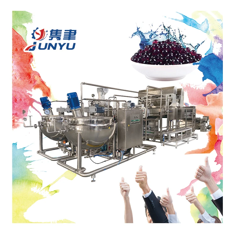 Popping boba making machine Cosmetics popping boba diamond agar ball making machine