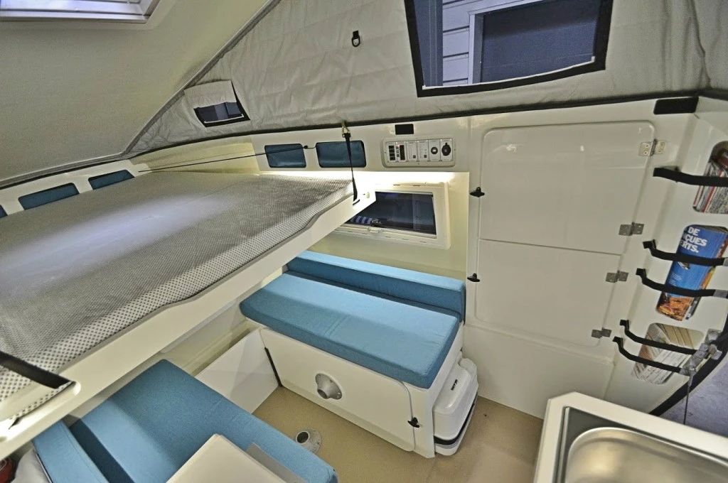 2022 Ecocampor Fiberglass Pop Up Truck Camper With Slide Out Bed For Sale