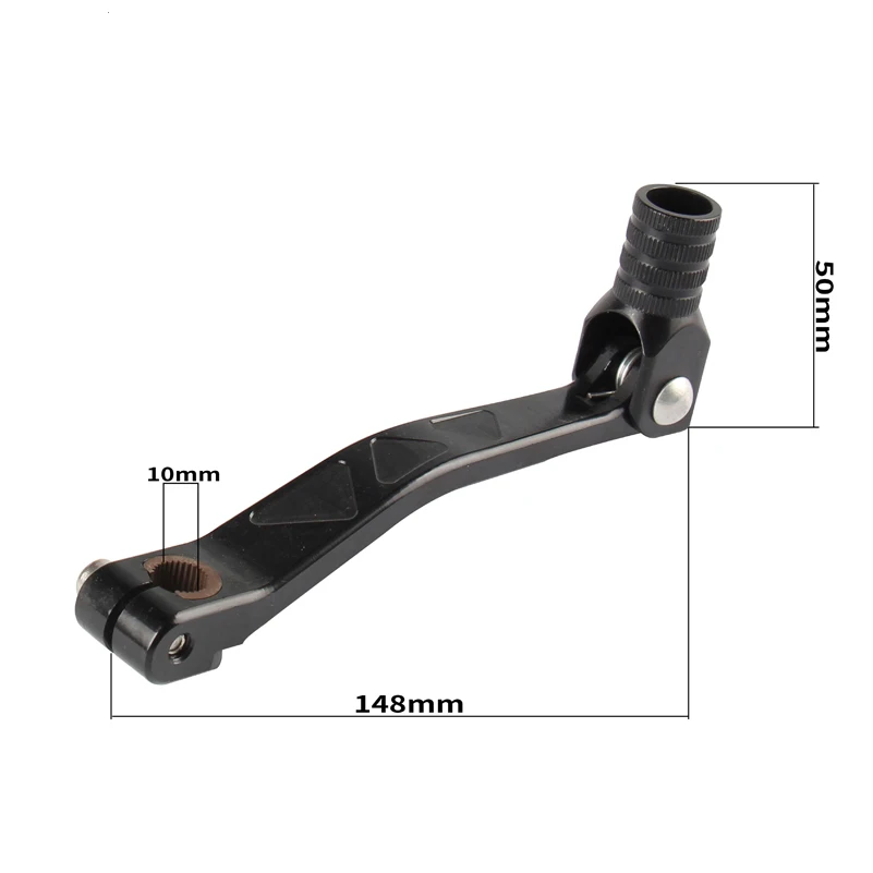 RTS Dirt Pit Bike CNC Aluminum Folding Gear Shift Lever For BSE Apollo Xmotos SSR CRF KLX 50 70 90 110 125 140 150 160cc