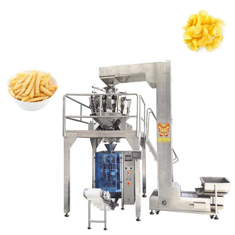 Potato Chips Biscuit Granule Multifunctional Fully Automatic High Speed High Quality Packaging Machine