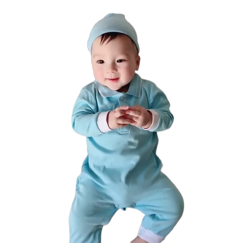Baby Bodysuits Summer Clothing  newborn polo shirt baby clothes cotton long sleeves baby jumpsuit