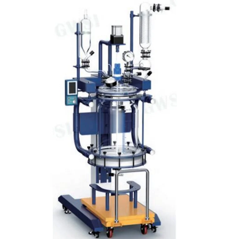 Biometer China Customized Laboratory Auto Filter Stirred Glass Reactor