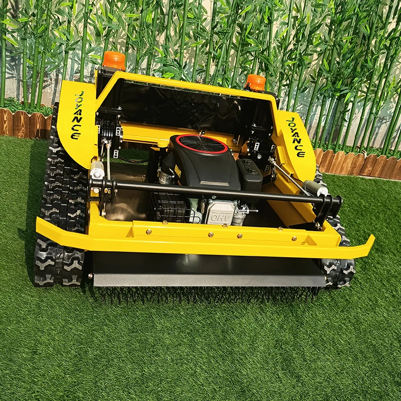 Joyance Crawler remote control robot lawn mower remote control slope mower self propelled gasoline lawn mower