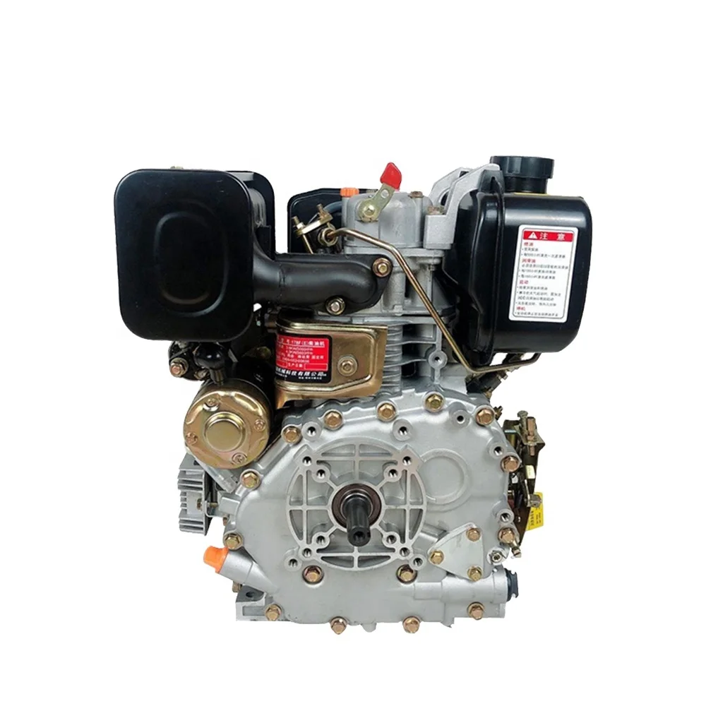 Enclosed water cooling radiator motorcycle diesel engine systems with brand customized