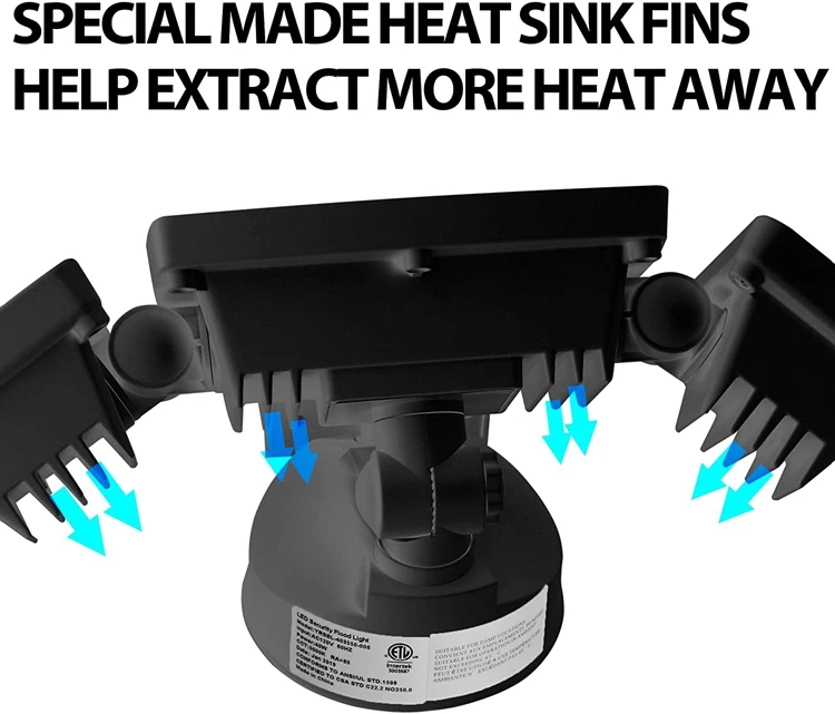 Hot selling 30watt hs code explosion proof pir 30 watt waterproof sensor 20w white black led flood light floodlight