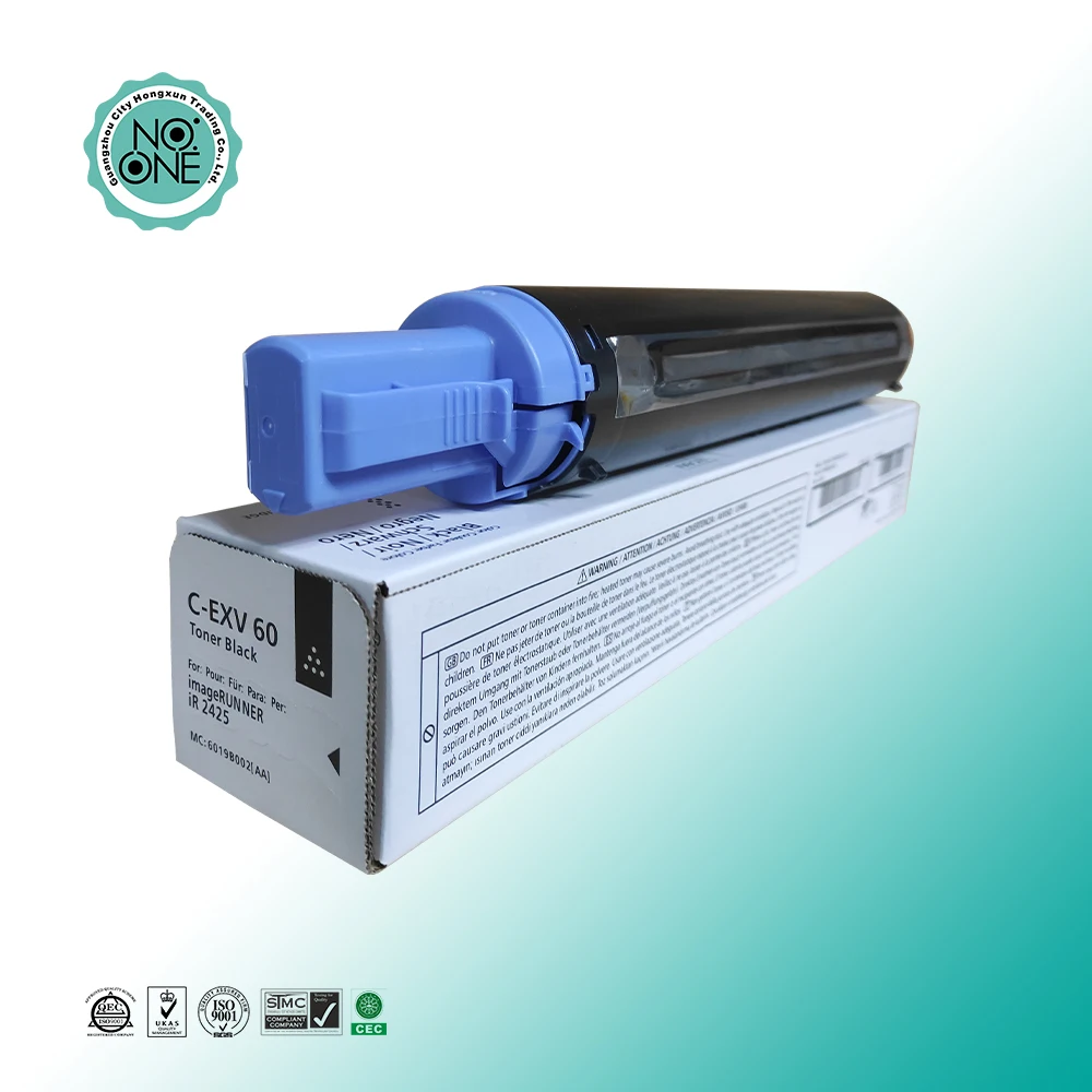 Новый продукт C-EXV60 фабрика оптовая продажа CEXV-60 AC 2425 2425i черный тонер-картридж iR2425i CEXV60 для копировальных принадлежностей Canon