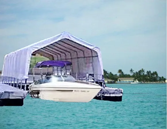 Portable Yacht Shelter, Dock boat shelter