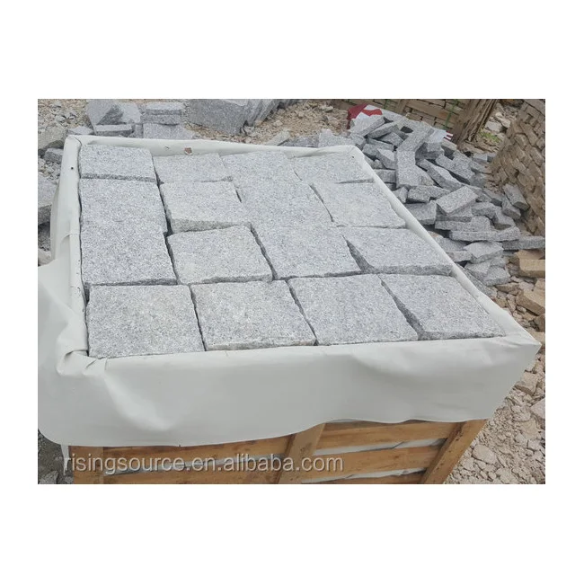 Strong Product Light Grey Granite Paving Stone Paver, Driveway Paving
