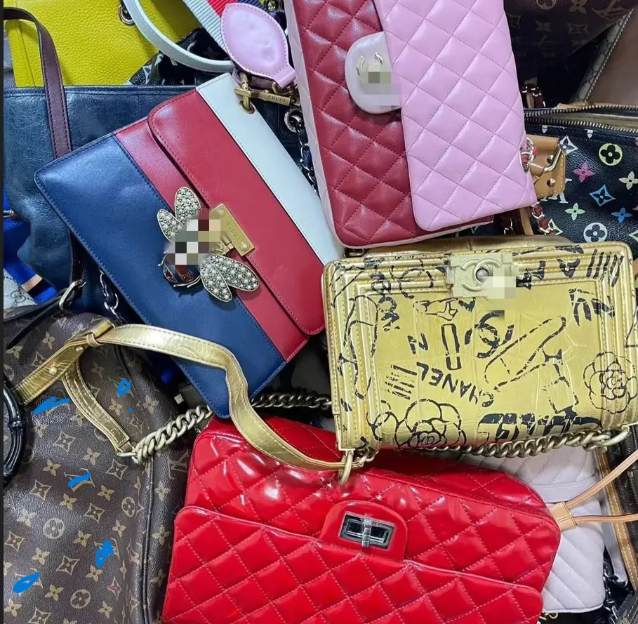 Hot selling wholesale Featured luxurious International brand used A+ bags wholesale Promotions second Hand bags