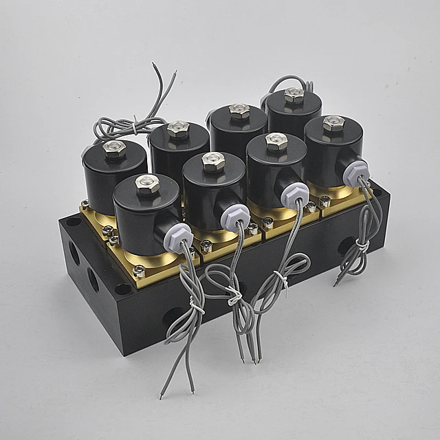 XINYIPC  4 way  manifold pneumatic valves hot air valve for Air suspension system