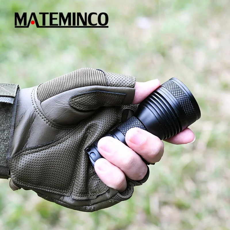 MATEMINCO X6s маленький Профессиональный Nichia 219C высокояркий светодиодный фонарик для шлема Sente