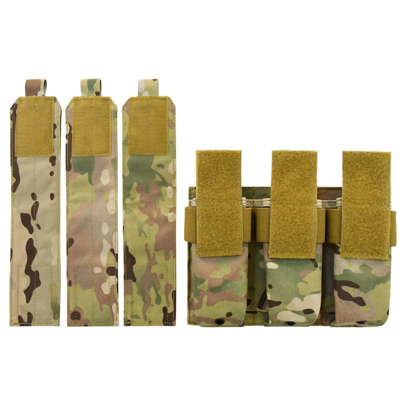 Magazine Pouch Outdoor CS Field 1000D Nylon Ruin Green Tactical Vest Magazine Utility Mag Pouch