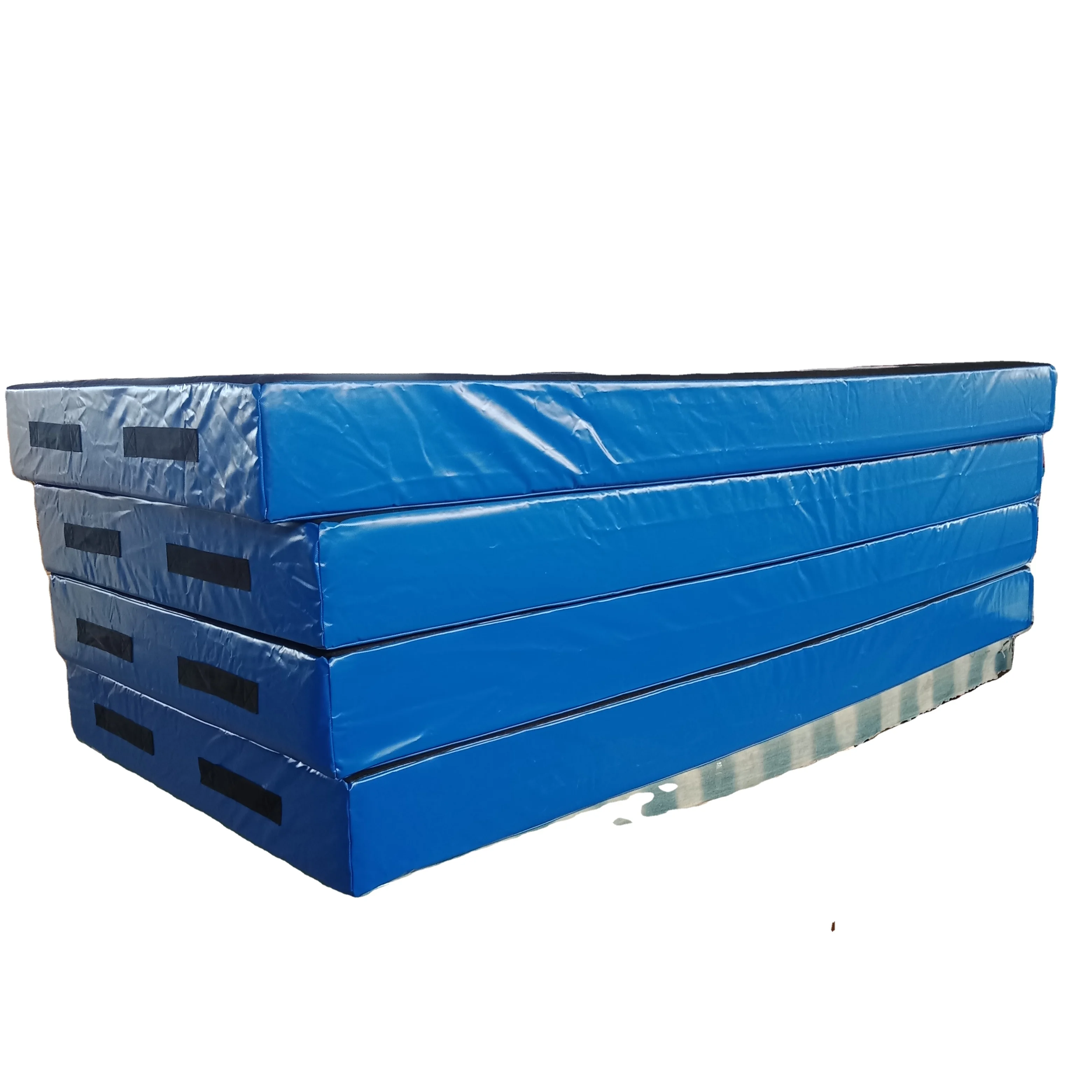 Factory direct Sale Multifunctional one fold training exercise gymnastics mat  made in China