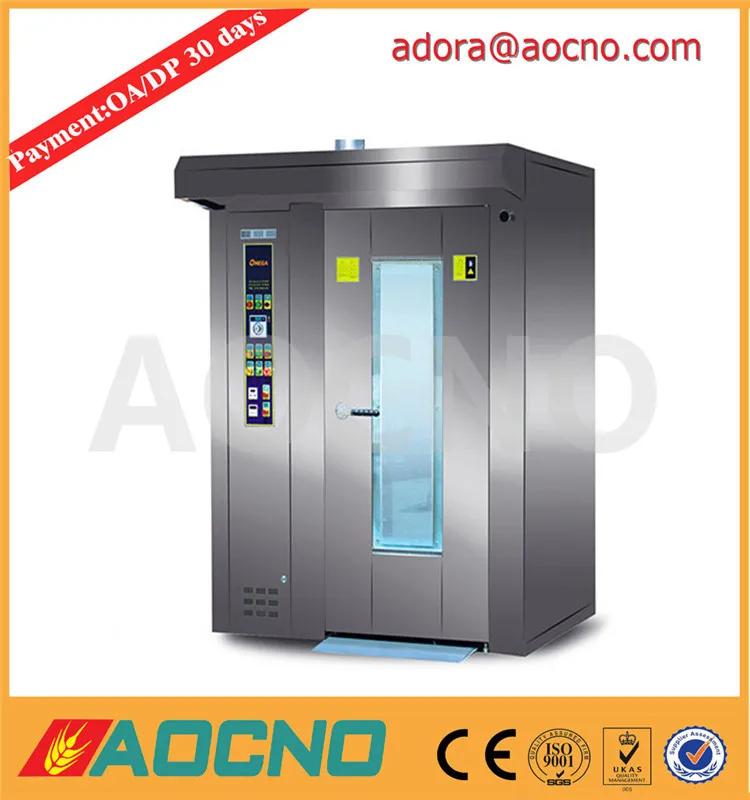 Industrial Wholesale Rotating Steam Rotary Oven Bread Making Machine