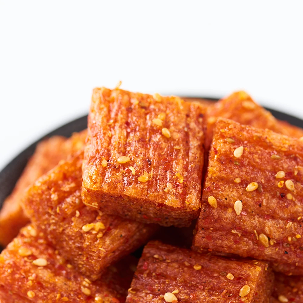 Hot Sales 102g Hot Temper Fried Shrimp Strip Flavor Flavored Flour Spicy Snack