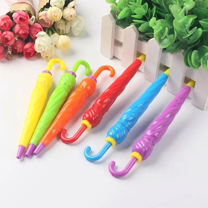 Cheap customized wholesale promotional cute fancy umbrella ballpoint pen stationary ball point pen