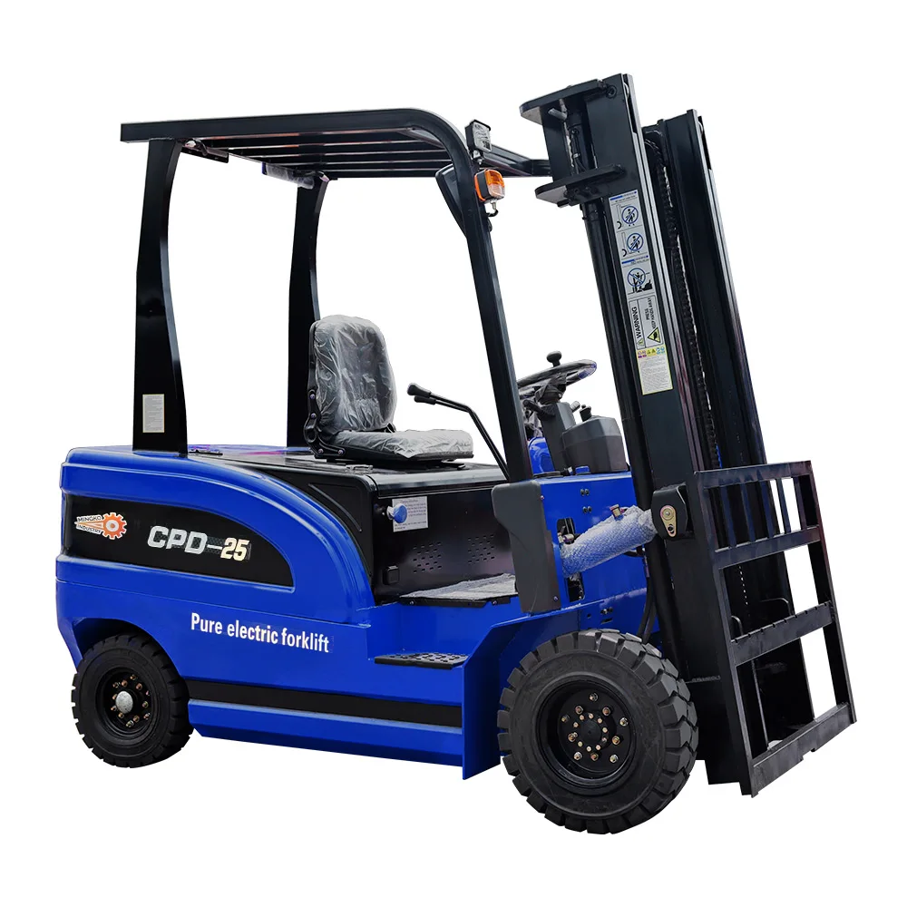 Chinese ISO EPA CE 60V 1 Ton 1.5 Ton Mini Electric Forklifts Trucks Price Battery Forklift Electric