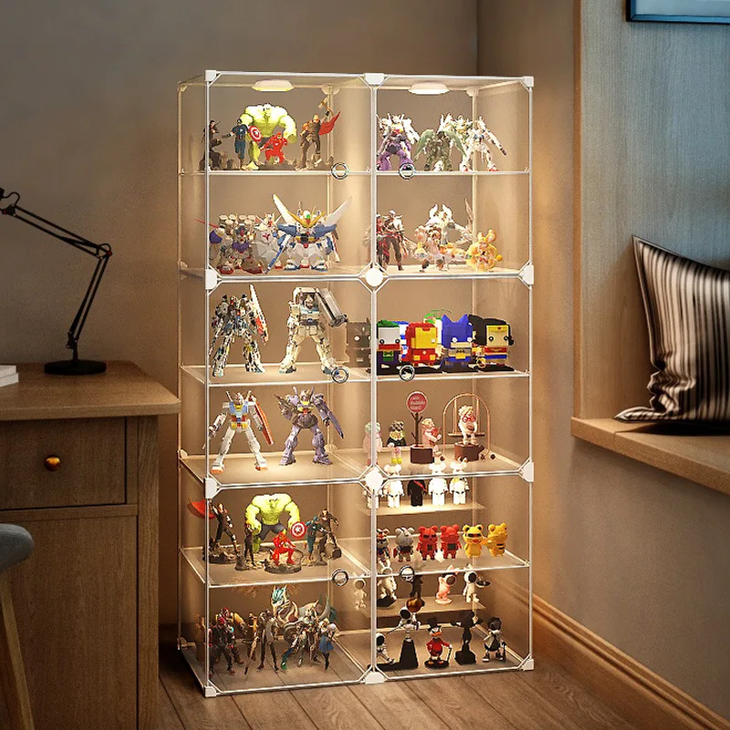 Custom Transparent Basketball Shoes Collection Display Cabinet Pull Down Drop Front Clear Shoe Box Plastic Stackable Sneaker Box