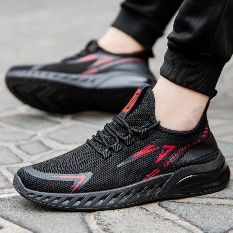 2022  Low Top Men Factory Price New Stylish Fashion Breathable Sport Trainers Mens Air Cushion Casual Shoes Sneakers