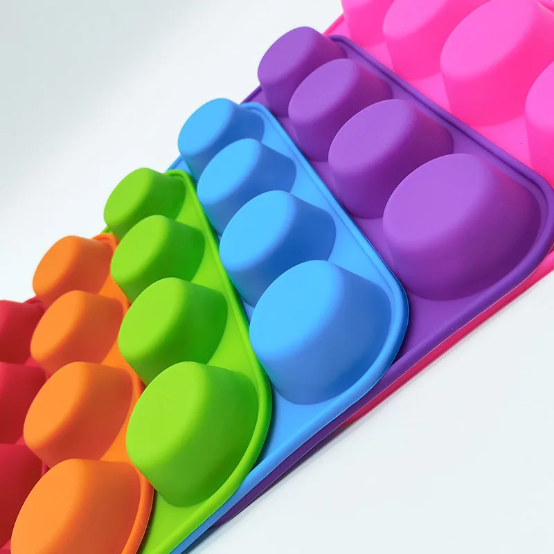 100% Food Grade Round Reusable Wholesale pop food grade bake silicone mold custom cake mold