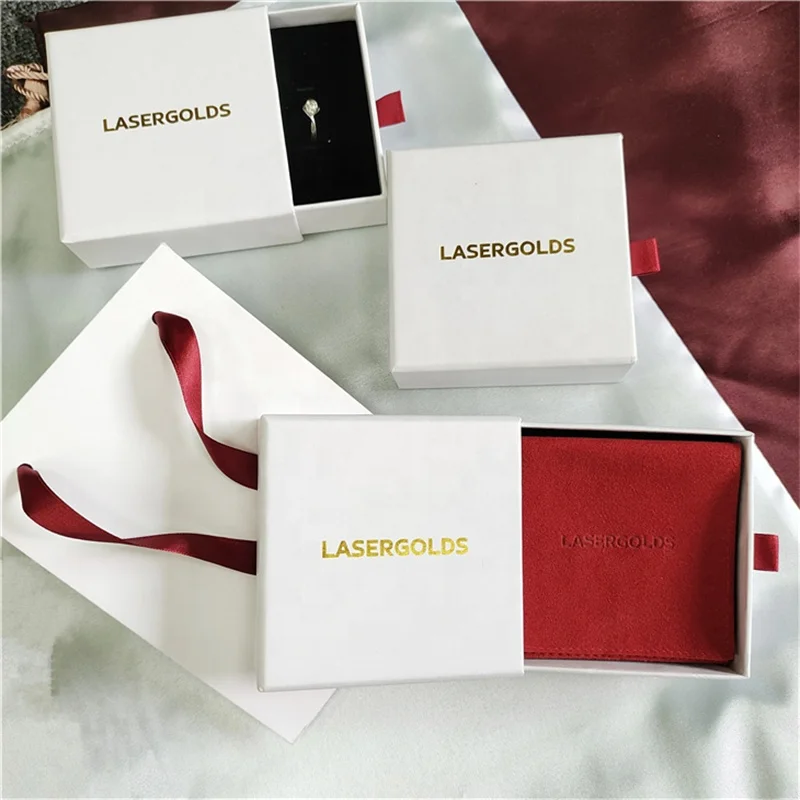 CH Wholesale Jewellery Packaging Jewelry Package Luxury Ring Bracelet Necklace Earrings Packaging Box Custom Jewelry Packaging