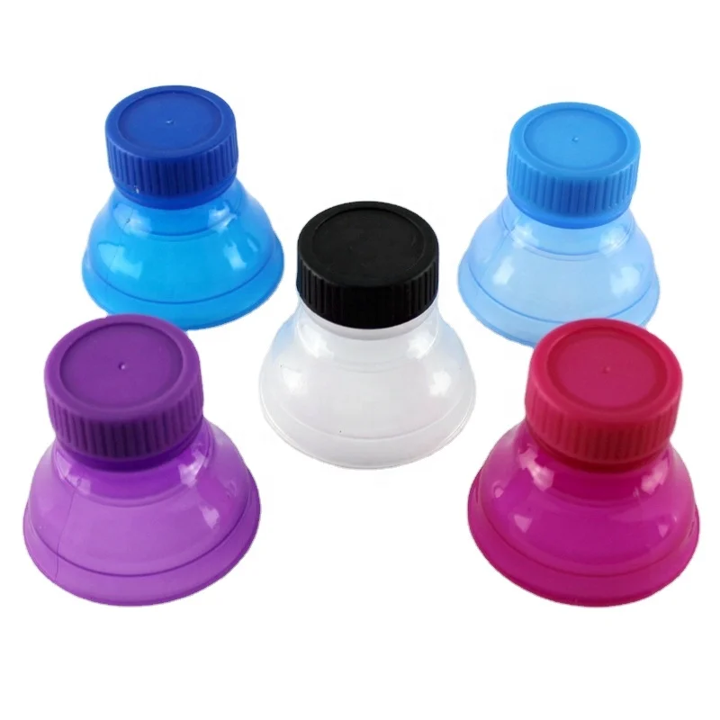 Многоразовая Крышка для банок для газировки, пива, энергетических напитков, сока | Необходимые аксессуары для пикника и гаджеты для пляжа | Крышки Fizz без бисфенола А