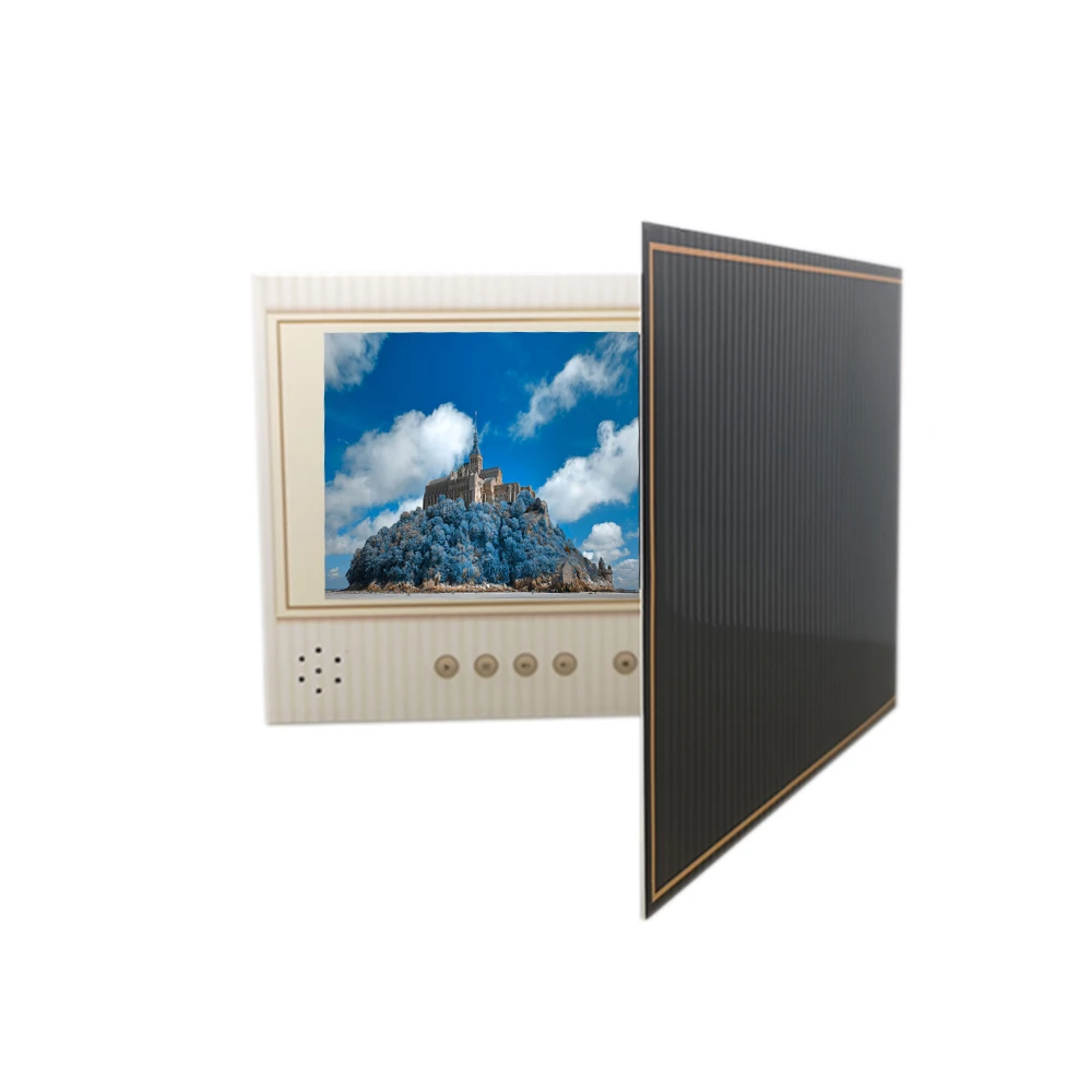 1GB Memory LCD Video Player Mailable Invitation Greeting Card For Business Gift