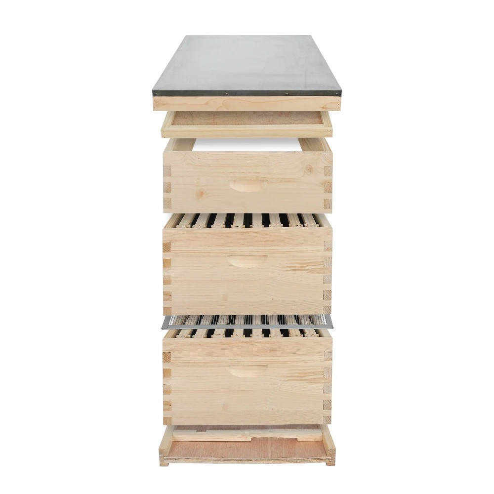 Деревянных пчелиный улей коробка мед ульи, Langstroth улей (60822309160)