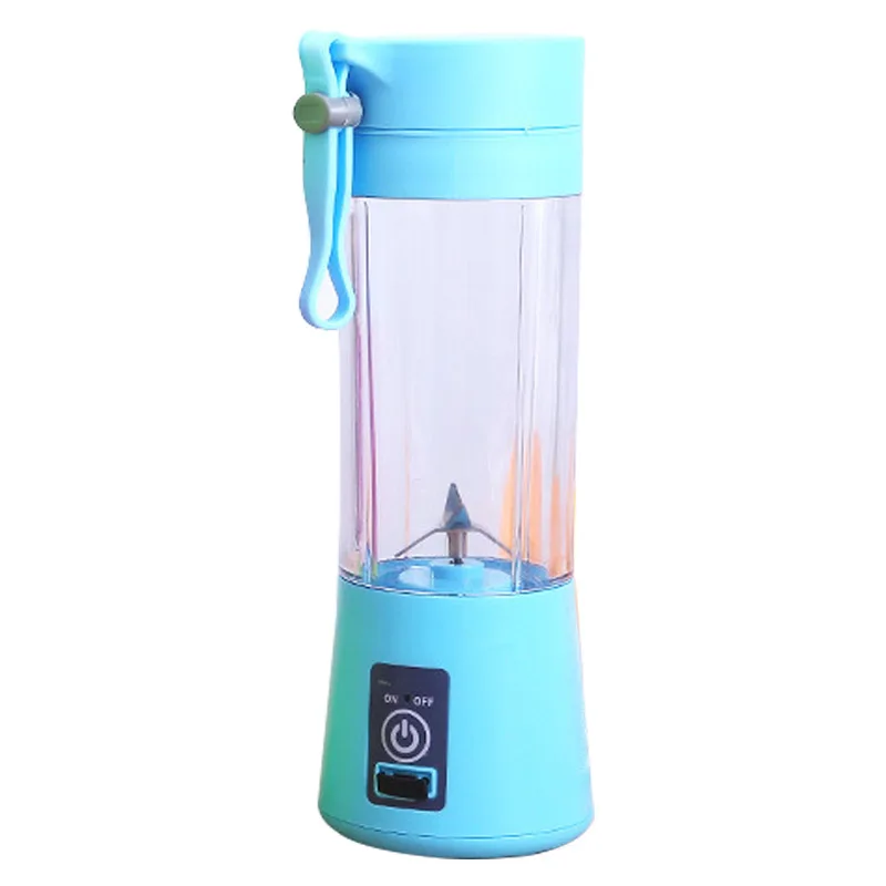 6 blade cutter head electric mini cyclone juicer portable fruit juicer cup for home use