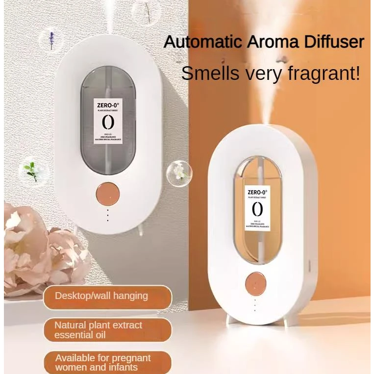 Wall Mounted Rechargeable Wireless Essential Oil Diffuser toilet fragrance perfume Automatic Air Freshener Spray Aroma Diffuser