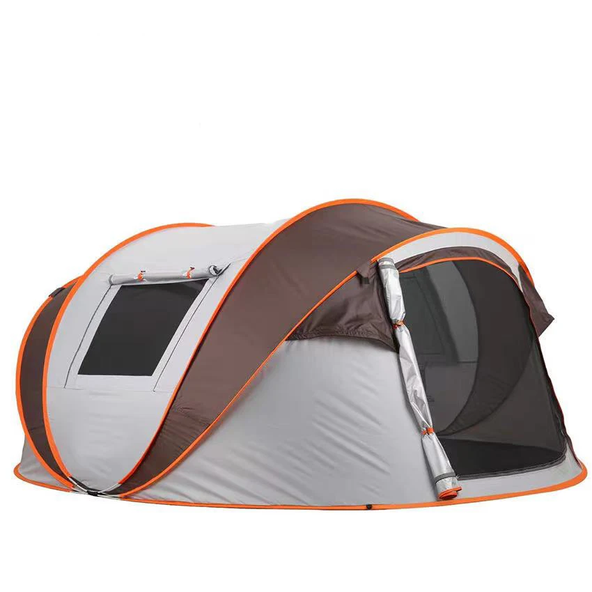 3-4 Person Quick open Pop-up Cabin Camping Tent Outdoor Customized Long,Camping Tent