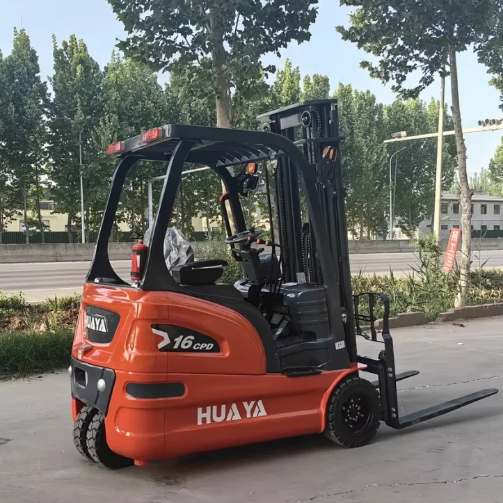 Best price electric forklift 1 ton 2 ton 3 ton CE Durable Lift height 3m-7m min forklift 3 wheel rough terrain trucks forklift