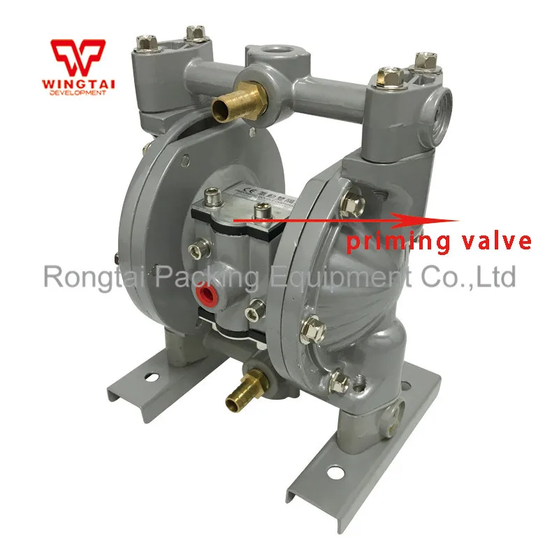 Double Ways Air Pneumatic Diaphragm Pump For Printing Machine Liquid Ink Oil Fluid 15L 3/8 Inch BML-10