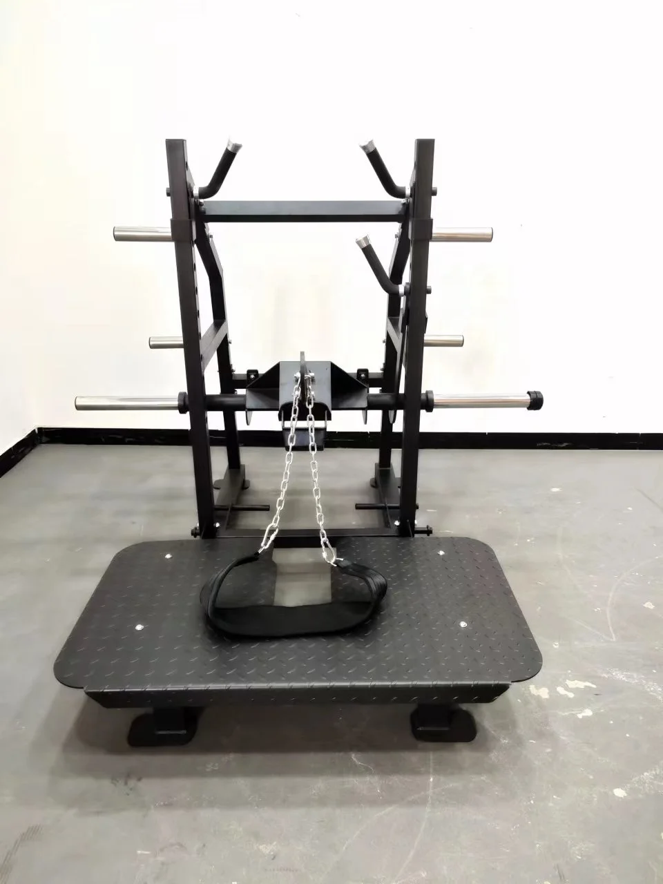 Hot Sale Fitness Equipment Plate Loaded Pit Shark Short Frame Hip Belt Squat Machine Belt Squat Body Weight Machine