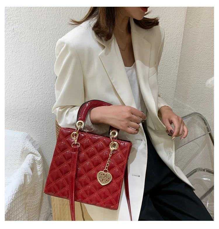 Hot Sale Handbags for Women 2021 Women Plaid Luxury Handbags for Women Designer Leather famous brands Purses and Handbags Ladies