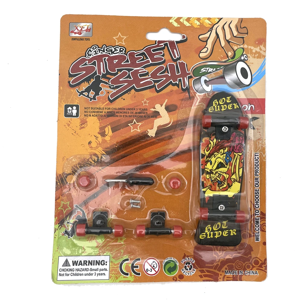 Manufacturer Promotion Playing Fingerboard Tech Deck Skate Board Truck Small Finger Skateboard Toy