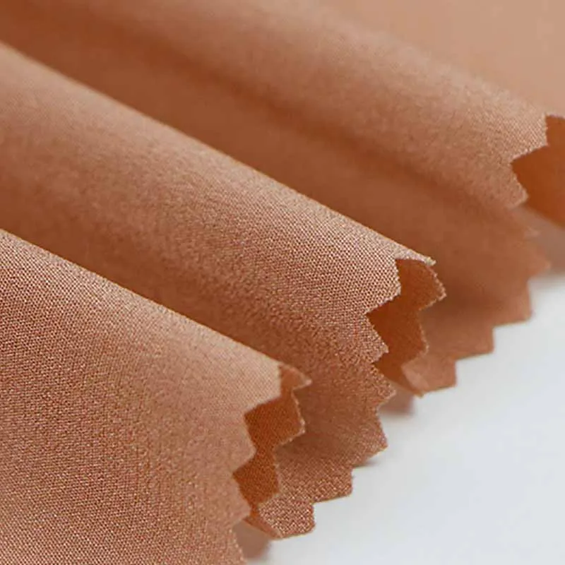 Stretch Silk CDC Silk 8% Spandex Fabric Custom Plain Color 12mm 92% Silk Stretch Crepe De Chine Fabric For Wedding