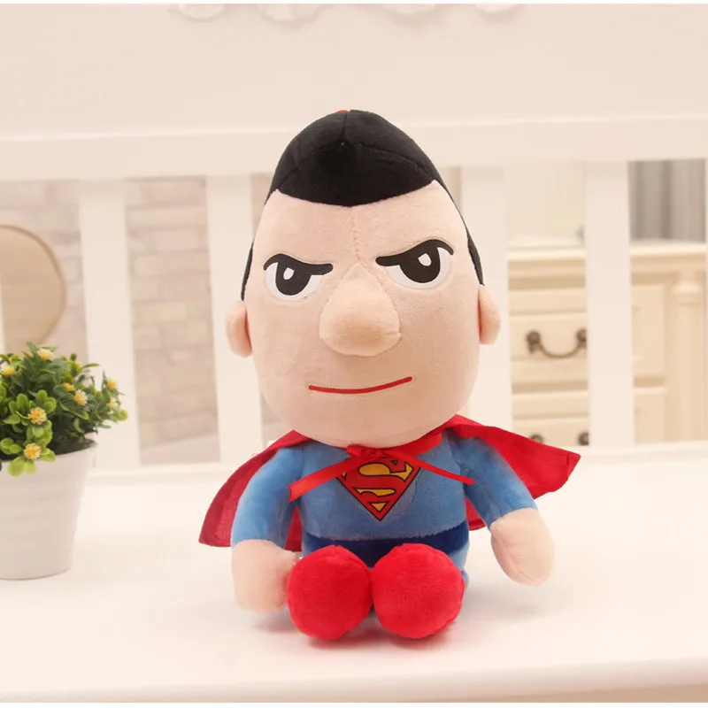 Dc And Movie Doll Hero Spiderman America Captain Bat man Man iron Soft plush Stuffed toys children gifts