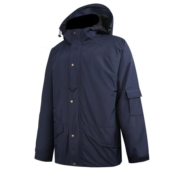 Shell Jacket Shark Skin Jacket Tactical Waterproof Windproof Jacket Hooded Polyester