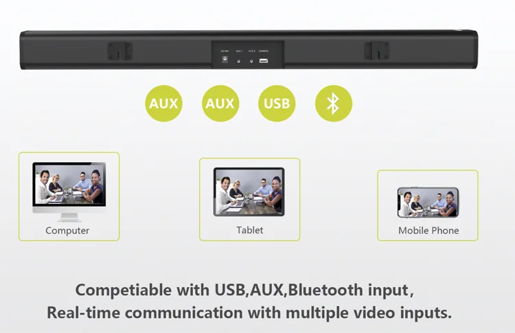  Riotouch MeetingPod USB 4K UHD камера для встреч с микрофоном и динамиком VC звуковая панель