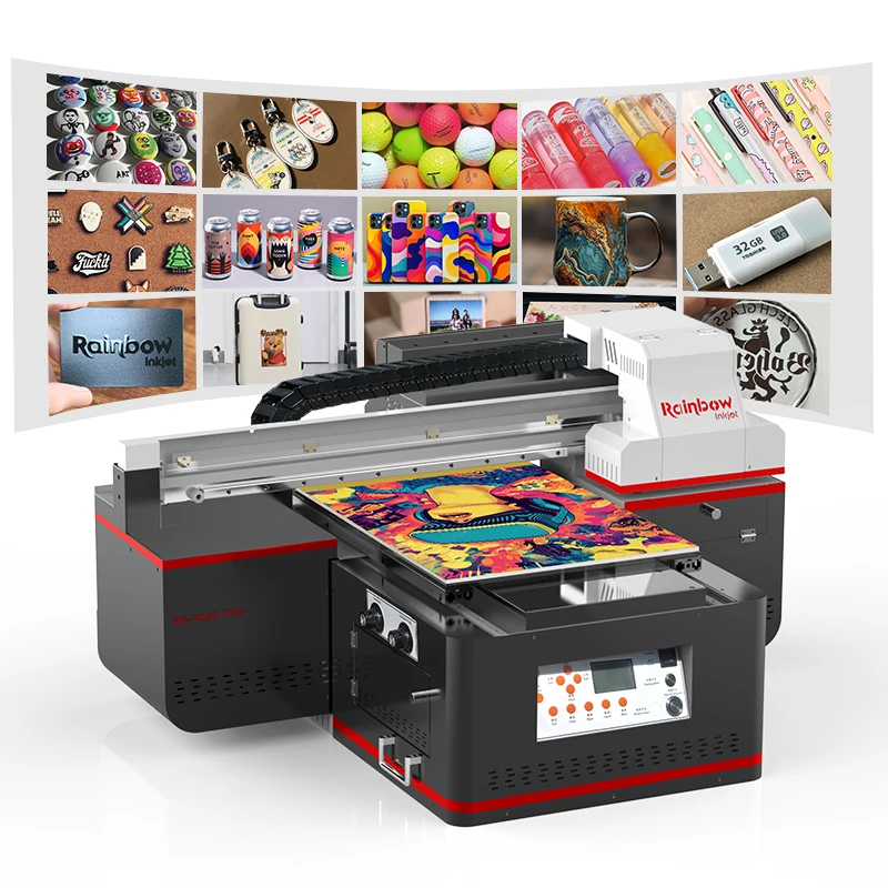 40*60cm Uv Flatbed Printer Print on Various Items and Wide Applications Automatic UV Digital