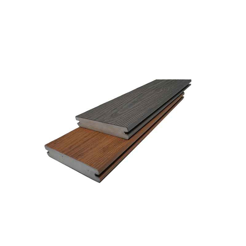 The latest Generation Outdoor PVC Decking Plastic Composite Decking Better than TREX Full Capped with ASA