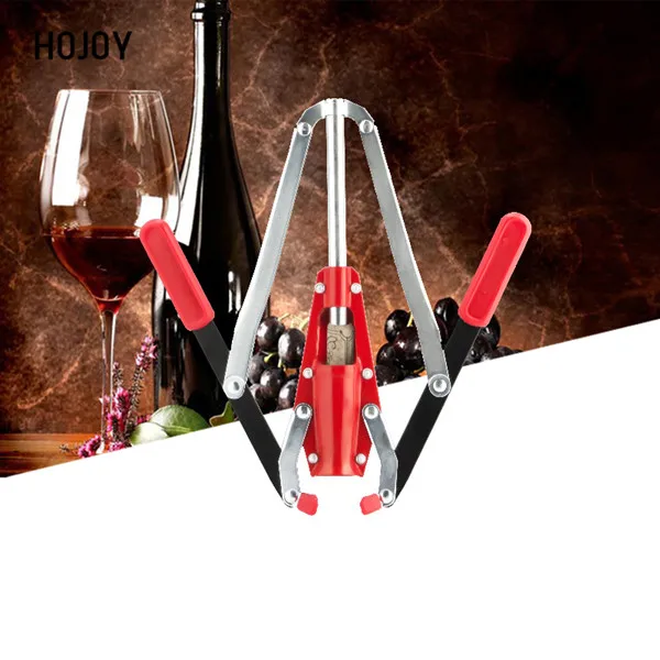 Adjustable Metal Double Lever Wine Corker For Fitting Wine Bottle Corks