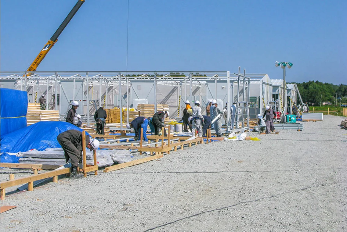 K Type Modular House and Car Garage Economical Labor Camp for Construction Sites Versatile Use for Warehouse Office Workshop