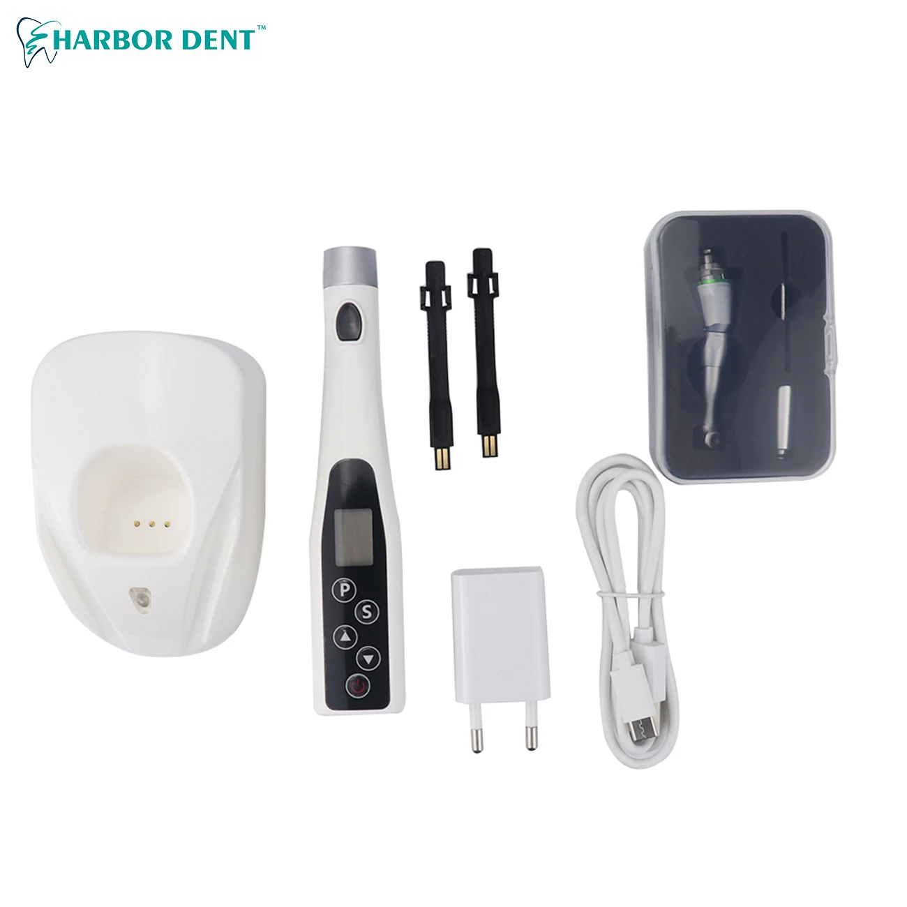 Dental LED Wireless Mini 16:1 Reduction Contra Angle Endo Motor Endodontic Treatment Root Canal Therapy Instrument Dentistry
