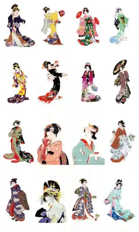 Nicro Custom  Sushi Cuisine Izakaya Maid Picture Lamp Japanese Style Chandelier Decorated Paper Lantern Japanese Lantern LOGO