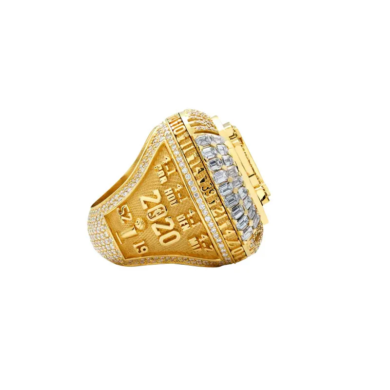 Custom Removable flip ring 2020 N-B-A Los Angeles Lakers LA James Replicated Basketball Championship Ring