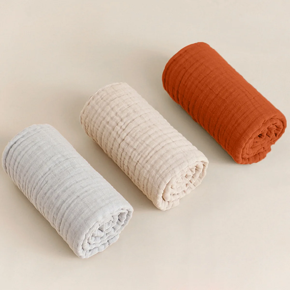 High Quality Soft Blister cotton Baby Blanket For Newborn Nonfluorescent Baby Bath Towel